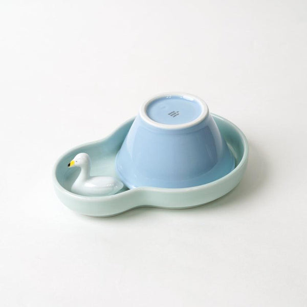 [盤子套]徒步兒童套3（藍色）| Hasami商品| Saikai Toki