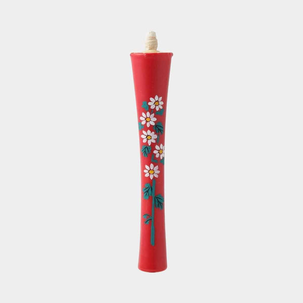 [Candle] Ikari Type 15 Momme Kogiku (พร้อมขาตั้งตกแต่ง) | เทียนญี่ปุ่น เทียนนากามูระ