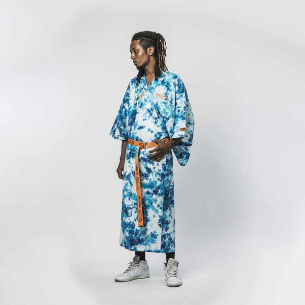 [Kimono] Yukata แบบดั้งเดิม: Iza Wave | กิโมโน Veduta