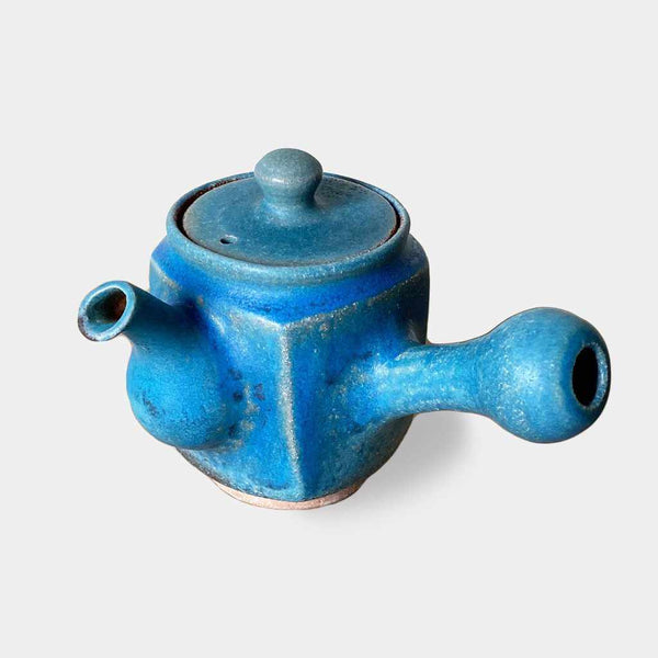 【日本茶杯】日本藍青藤（日本紙染）Kyusu | Karatsu瓷器