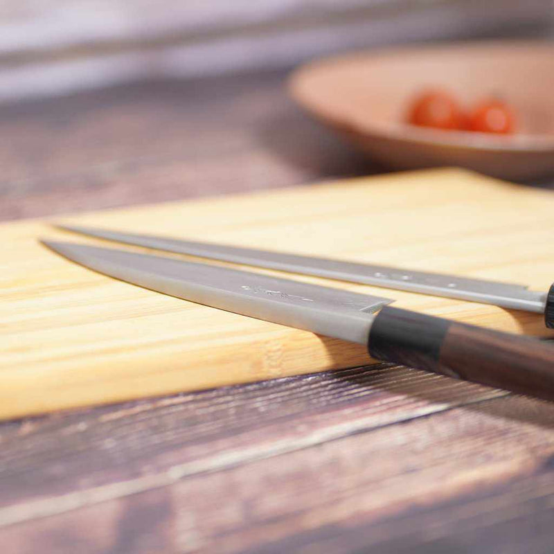 [KITCHEN (CHEF) KNIFE] THIS FORGED WIND CREST DEBA KNIFE 150MM | ECHIZEN FORGED BLADES| IWAI CUTLERY