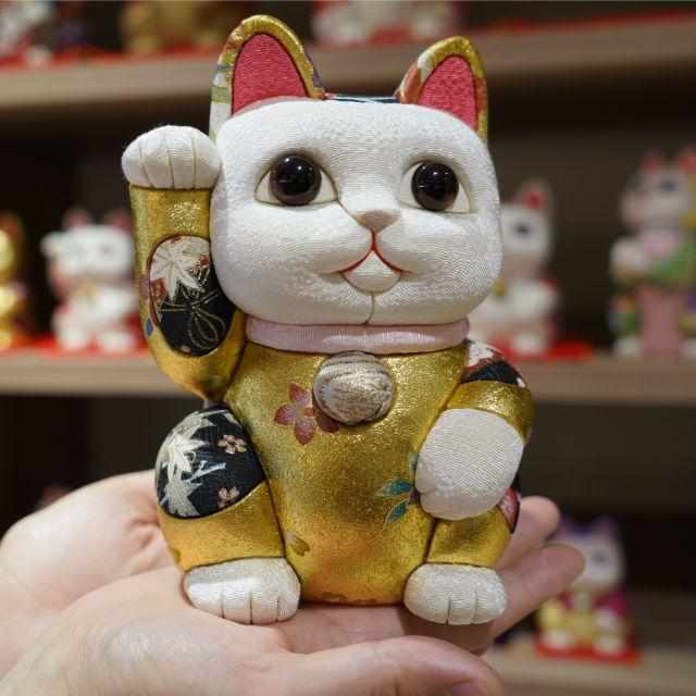 [貝科寧（幸運）貓]馬內基·內科（特大） 玉增金|埃多藝術娃娃