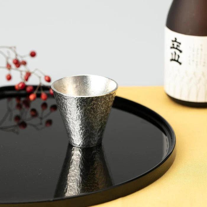 [Sake Cup] Guinomi 2 ชิ้น (ชุดการผลิต) | Takaoka Bronze Casting