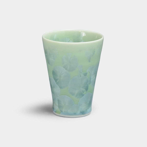 [ 木片（杯）] 花晶（綠色）小杯 | 京都-清水湖