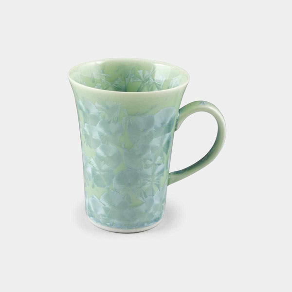 [แก้ว (ถ้วย)] แก้วคริสตัล (สีเขียว) แก้ว | Touan | สินค้า Kyoto-Kiyomizu