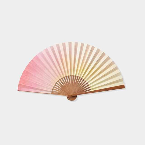 [พัดลมมือ] พัดลมน้ำหอม Utsushika Harumeku x Sakuraka | Kyoto Folding Fans | Ohnishi Tsune Shoten