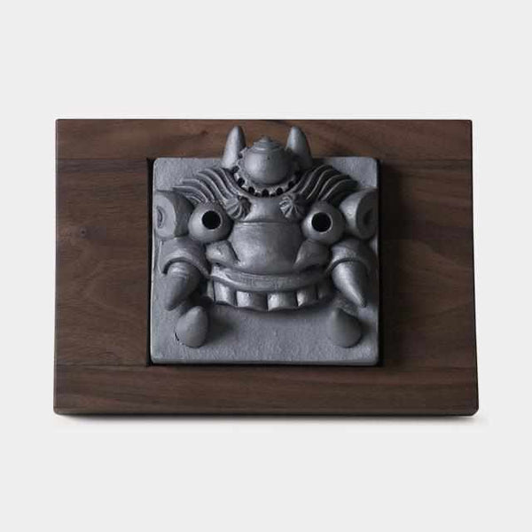 [Gargoyle (รูปปั้นการ์กอยล์) ภายใน] อัญมณี Onigawara เพื่อตกแต่งห้อง: Akihiko Hattoricrafts | Sanshu Onigawara Crafts | Onigawara Iemori