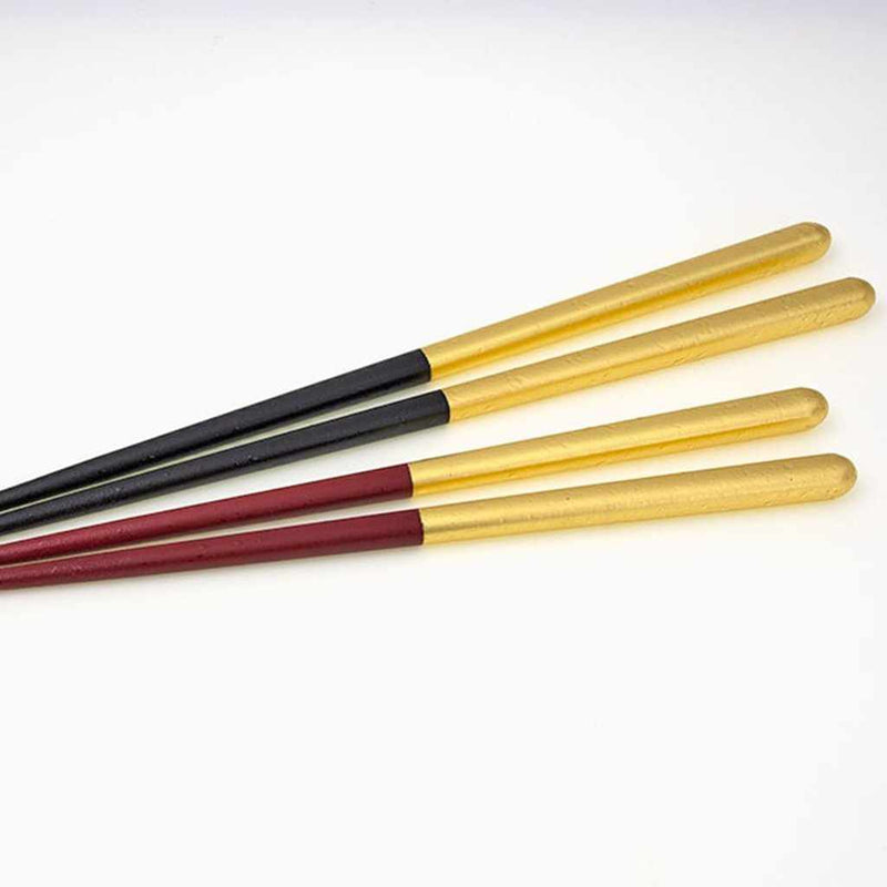[Chopsticks] Chopsticks คู่ / Chopstick Rest Set Shizuku (Gold) | ใบทอง Kanazawa