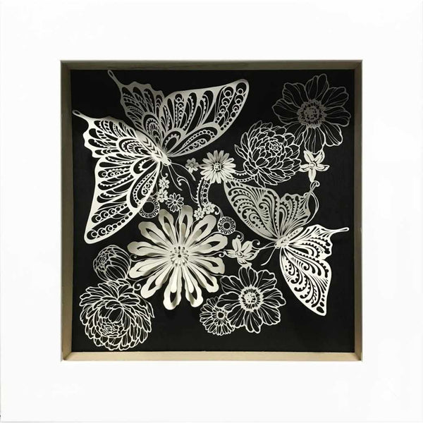 [ศิลปะการตัดกระดาษ] Kiriken Hidamari (การตัดกระดาษสามมิติ) 1 | Masayo Fukuda | ตัดออก