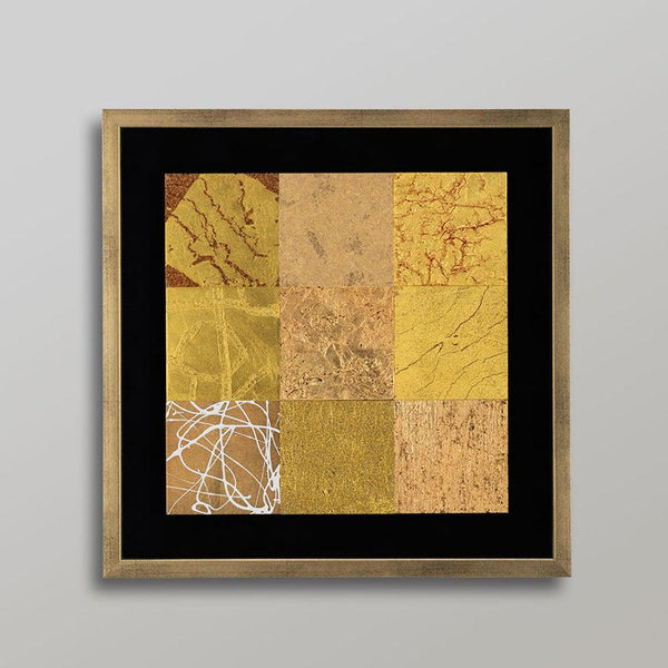 [ตกแต่งผนัง (ศิลปะผนัง)] Luxe Gold (M, L) | Hakuichi | Kanazawa Gold Leaf