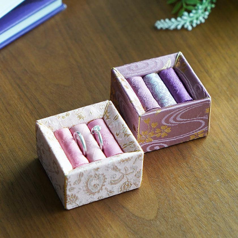 [珠寶盒] Ajiro Ring Case（粉紅色）|江戶藝術娃娃