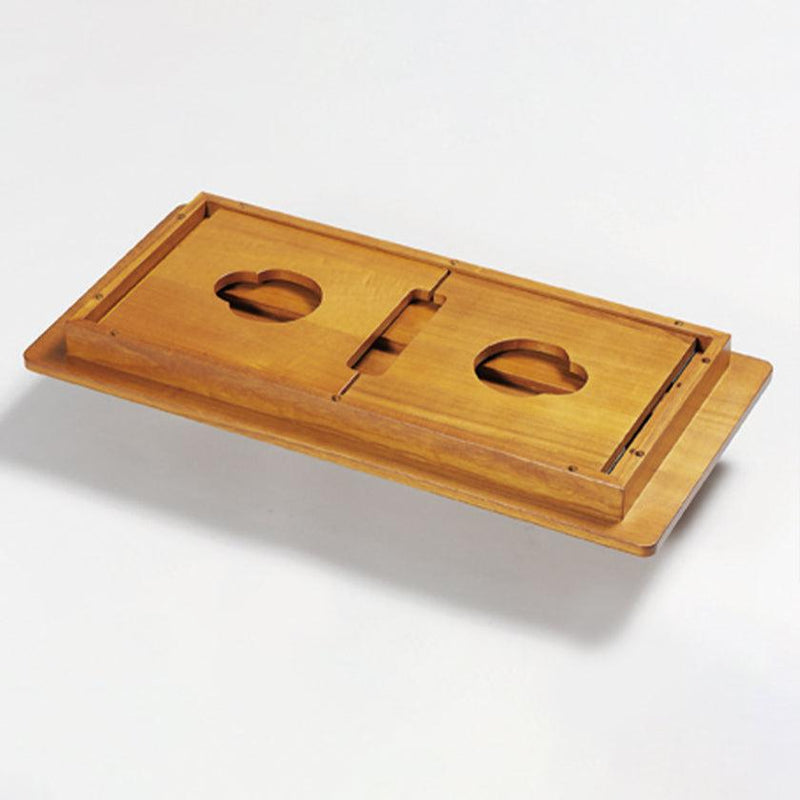 [桌子] Paulownia折疊台（淺棕色）|木工
