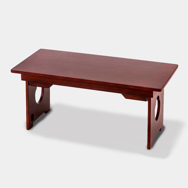 [โต๊ะ] Paulownia โต๊ะพับ (สีน้ำตาลเข้ม) | งานไม้