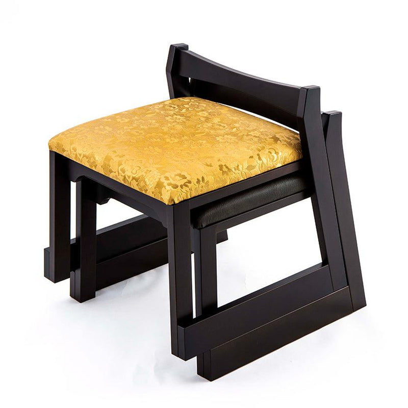 [เก้าอี้] ที่นั่ง Tatami ที่ทำจากไม้สูง | งานไม้