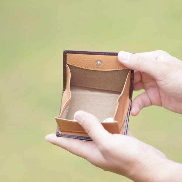 [กระเป๋าเงิน / กระเป๋า] กระเป๋าเงินเหรียญ (Toyoto) | เครื่องหนัง satori