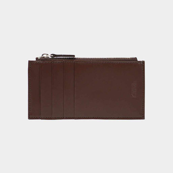 [กระเป๋าเงิน / กระเป๋า] Matsusaka Leather Wallet Smart Wallet (ช็อคโกแลต) | เครื่องหนัง satori