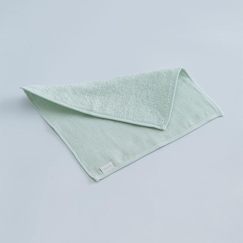 [TOWELS] "SAKI" 5 GAUZE PILE HANDKERCHIEF GIFTBOX (PINK・BLUE・GREEN・YELLOW・PURPLE) | IMABARI TOWELS