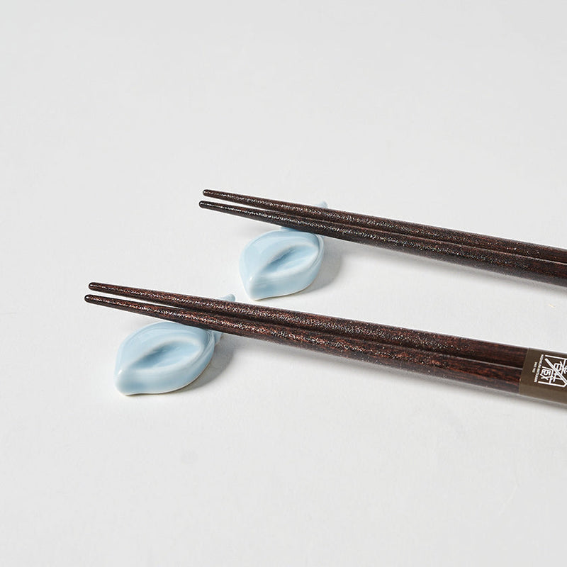 [Chopsticks] raden方格對與筷子休息| wakasa漆器|松本
