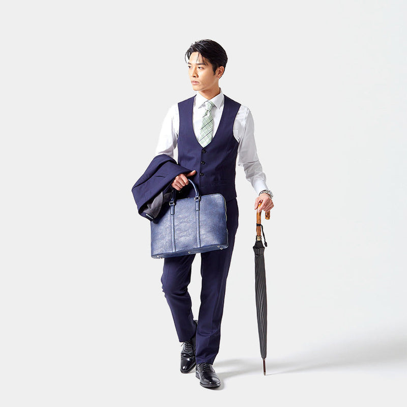 [Umbrella] Chess Long Carbon ของสุภาพบุรุษ (สีเทา) | Tokyo Umbrella | Maehara Koei Shoten
