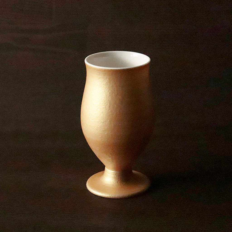 [CUP] GOLD BEER PORCELAIN GLASS | MINO WARES | MARUMO TAKAGI