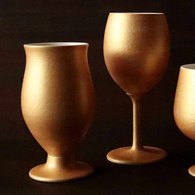 [CUP] GOLD BEER PORCELAIN GLASS | MINO WARES | MARUMO TAKAGI
