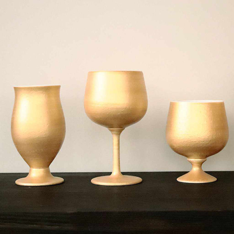 [CUP] GOLD WINE PORCELAIN GLASS | MINO WARES | MARUMO TAKAGI