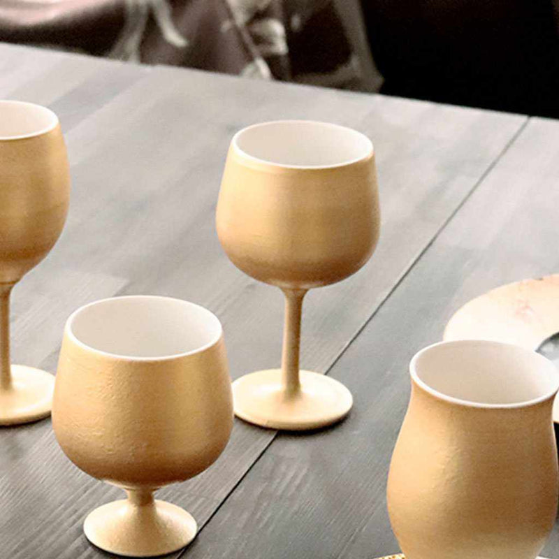[CUP] GOLD WINE PORCELAIN GLASS | MINO WARES | MARUMO TAKAGI