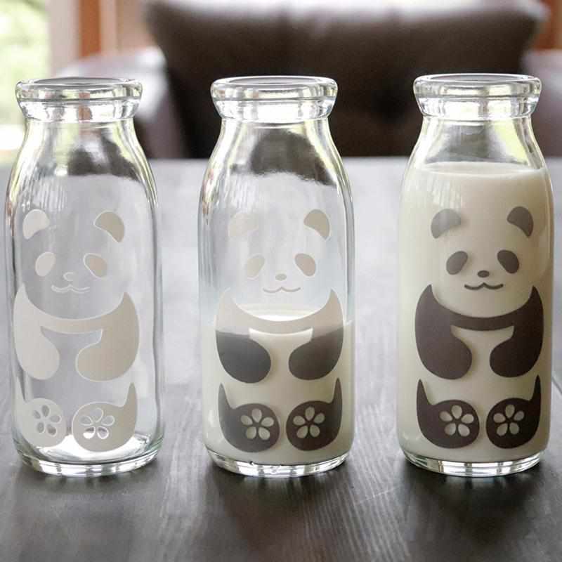 [แก้ว] Milk Smile Magic (Panda & Penguin) 2 ชิ้น | Marumo Takagi