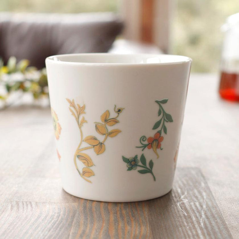 [แก้ว (ถ้วย)] Botanical (Compton) Mug Cup | การเปลี่ยนแปลงสีและการออกแบบ Mino Wares | Marumo Takagi