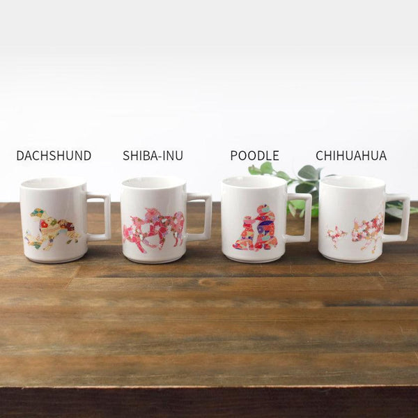 [แก้ว (ถ้วย)] พ่อแม่และเด็ก (สีขาว) | การเปลี่ยนแปลงสีและการออกแบบ Mino Wares | Marumo Takagi