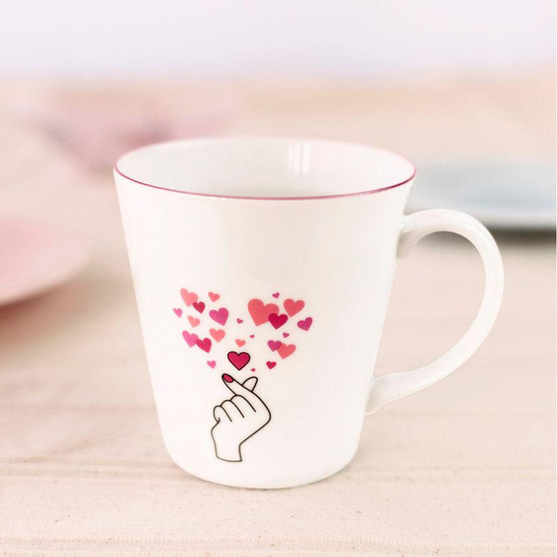 [Mug (Cup)] COLOR & DESIGN CHANGE HEART (1 PIECE) | MINO WARES | MARUMO TAKAGI
