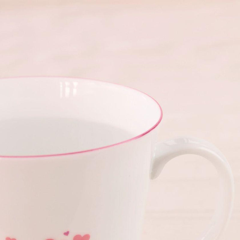 [แก้ว (ถ้วย)] การเปลี่ยนสีและการออกแบบหัวใจ (1 ชิ้น) | Mino Wares | Marumo Takagi