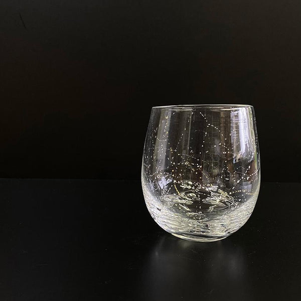 [แก้ว] Gold & Sliver Free Cup | Sun Glass Studio Kyoto | งานแก้ว