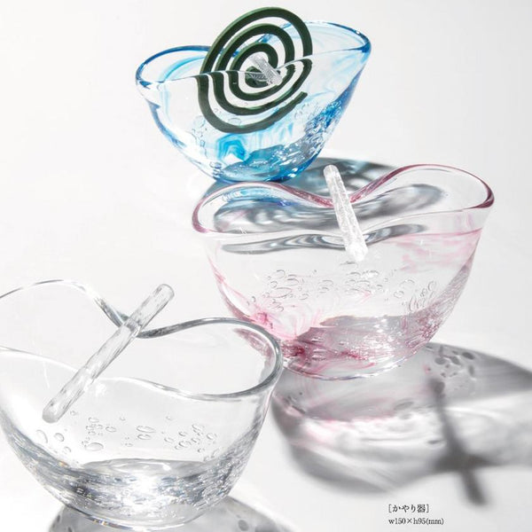 [ผู้ถือคอยล์ยุง] สีแดง | Sun Glass Studio Kyoto | งานแก้ว
