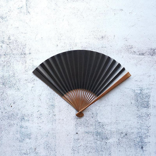 [แฟนมือ] รมควันเงิน #1 7.5 ดวงอาทิตย์ | Kyoto Folding Fans | Yasuto Yonehara