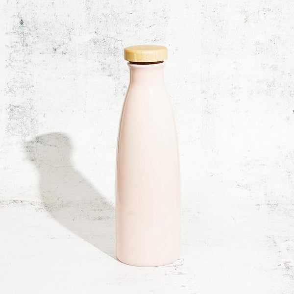 [แก้วน้ำ / ขวดน้ำ] ลูกอมอิออนบอตต์ (สีชมพู) | Shigaraki Ware
