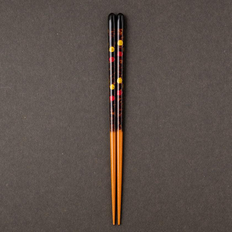 [Chopsticks] Moonlight จับคู่กับ Chopstick Rest (22.5 ซม.) | คริสตัล Wakasa Lacquerware