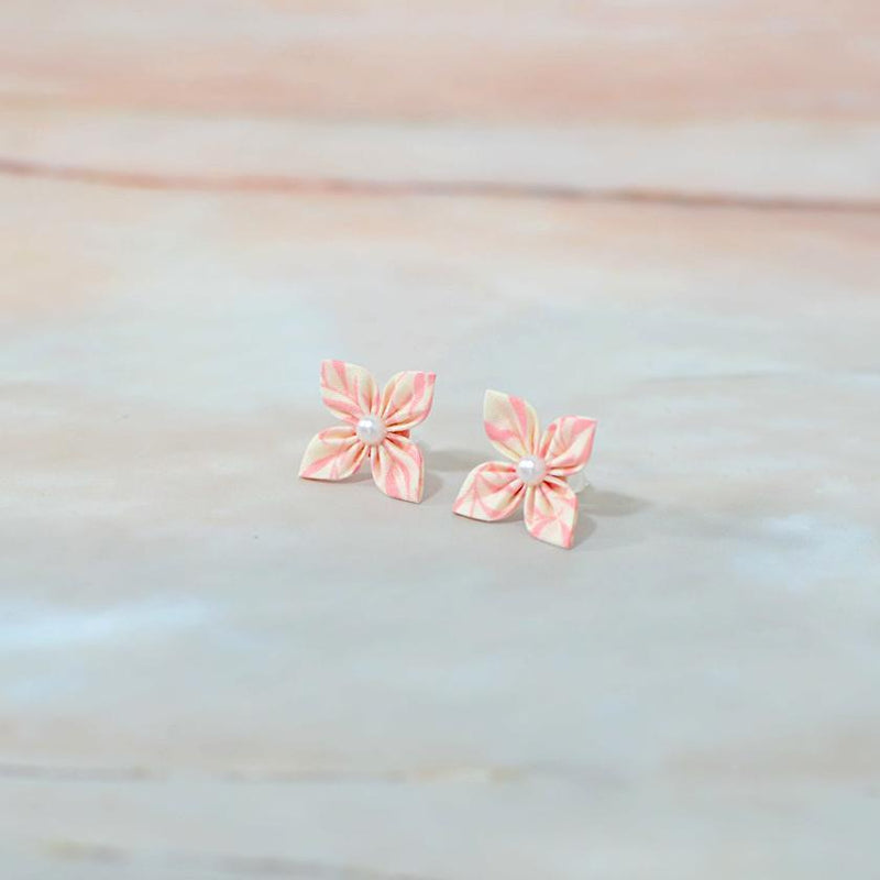 [ACCESSORY 4 PIECES] WILLOW WOOD (BROOCH, HAIR CLIP, RING, EARRINGS) | TSUMAMI KANZASHI