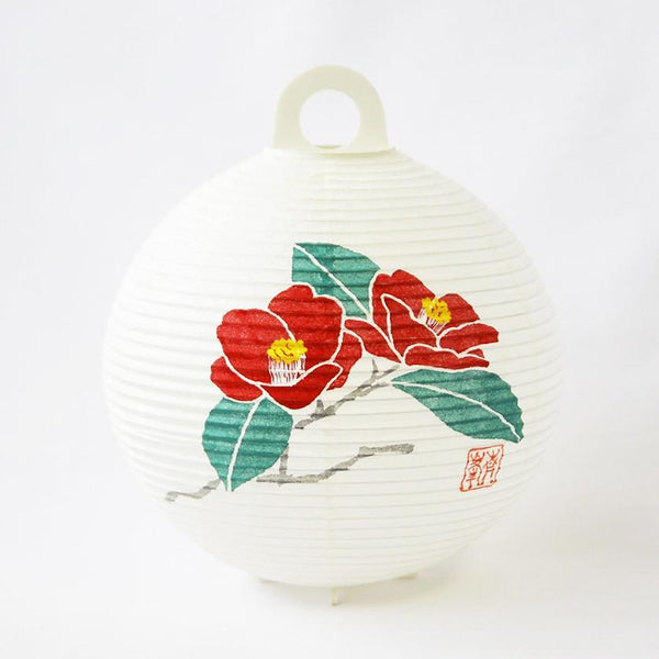 [Letter Lantern] Camellia | Gifu Chochin