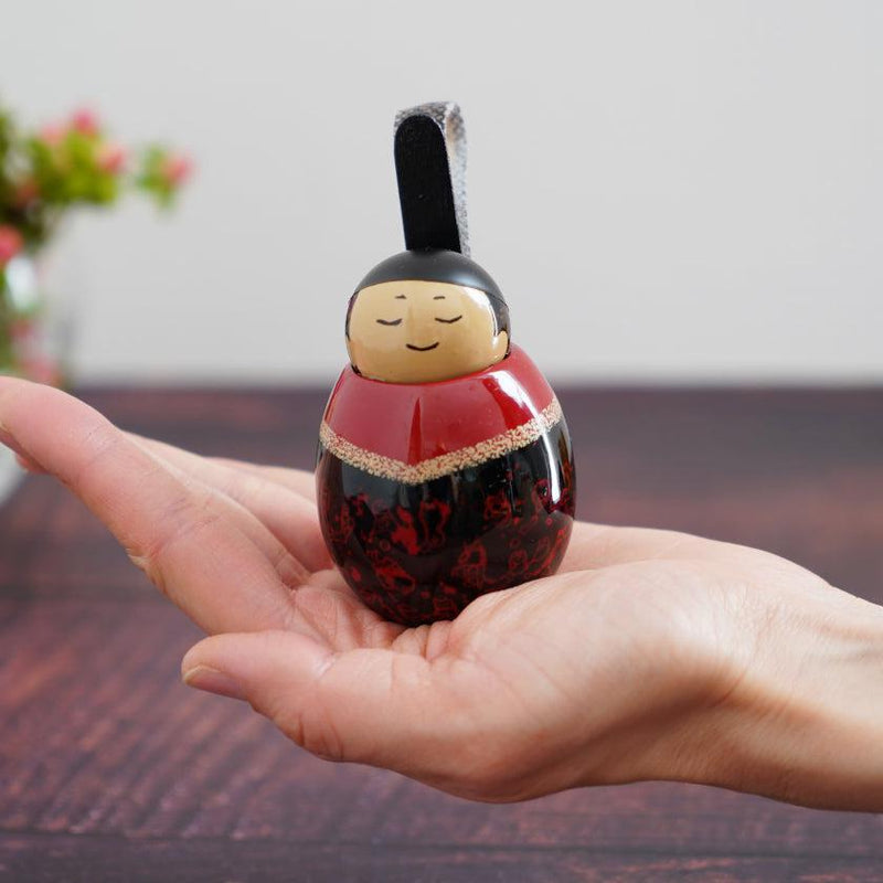 [Doll] Mini Hina Decoration (สีดำ, สีแดง) | Yasuharu Masukawa | Tsugaru Nuri