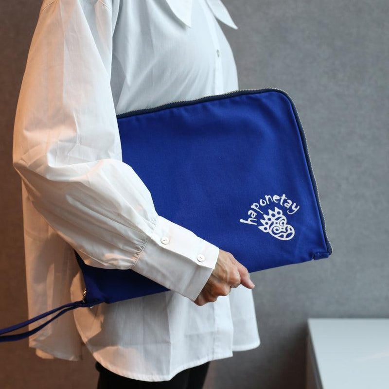 [BAG] CLUTCH BAG BLUE | AINU CRAFTS
