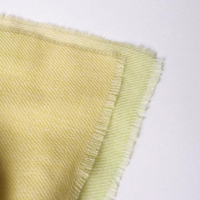 [ผ้าพันคอ] การไล่ระดับสีผสม (สีเขียวสีเขียว) S | การย้อมสี Kyo Yuzen | Nogiguchi Kihei