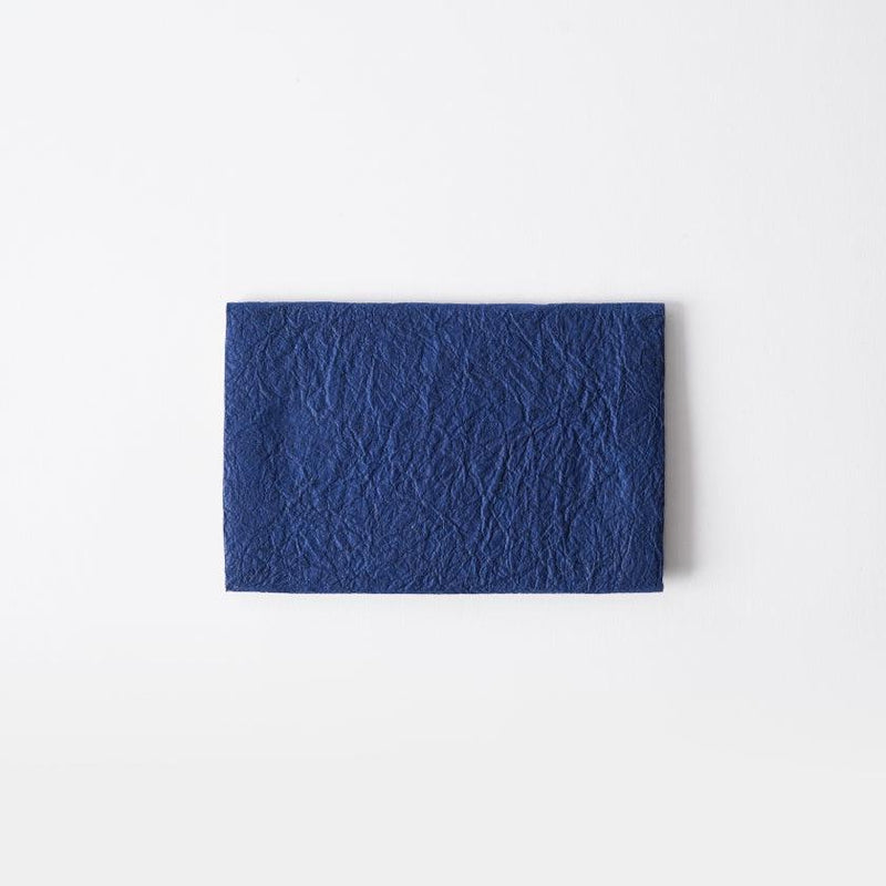 [CARD CASE] Plain (Navy Blue) | Kurotani Washi Paper | Kurotani Washi Cooperative Group