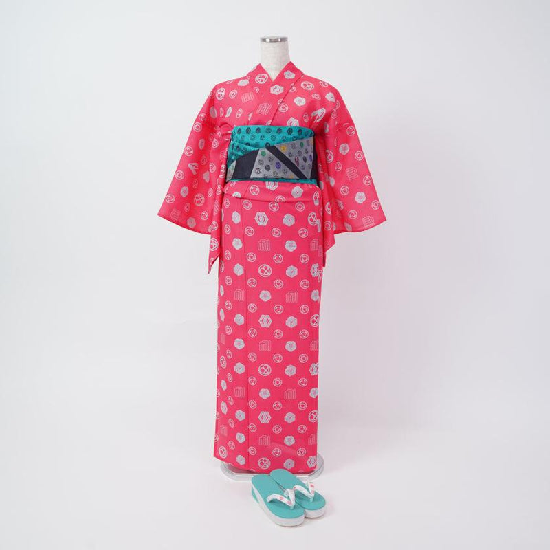 [Kimono / Yukata] Diffusion Pink | เม็ดสีอิงค์เจ็ท | Hatsune Koubou