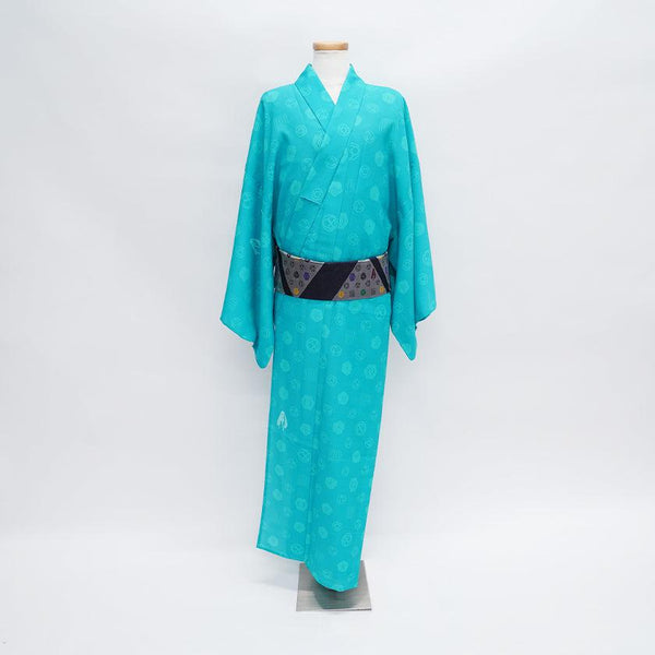 [Kimono / Yukata] Men's Blue (Peacock) X Light Blue | เม็ดสีอิงค์เจ็ท | Hatsune Koubou