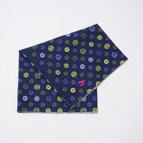 [ผ้าเช็ดตัว] สีน้ำเงินเข้ม×สีม่วง Nagoya Takashimaya รุ่น | ISE COTTON | Hatsune Koubou