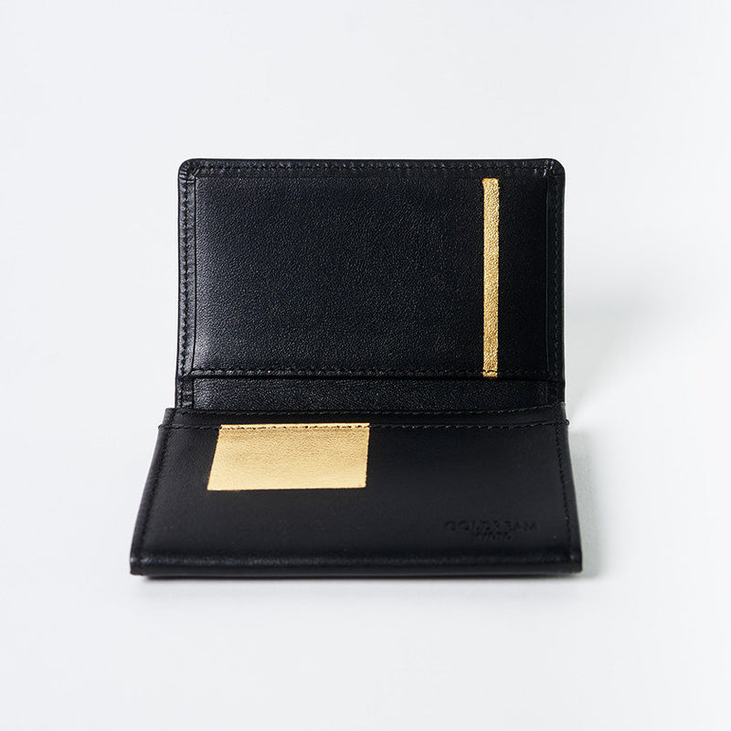 [CARD CASE] BYOBU CARD CASE (KYOTO GOLD LEAF FINISH) | GOLD STAMPING | GOLDREAM KYOTO