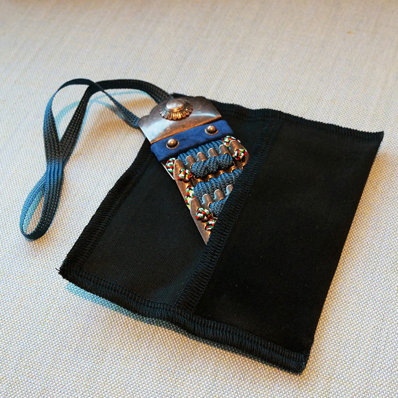 [Amulet] Kazari Koyoroi® Mini Copper (Dark Navy Braid) | Art Armor เกราะเกียวโต