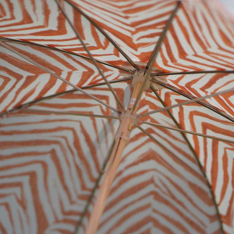 [ร่ม] Parasol Star Orange | การพิมพ์มือ