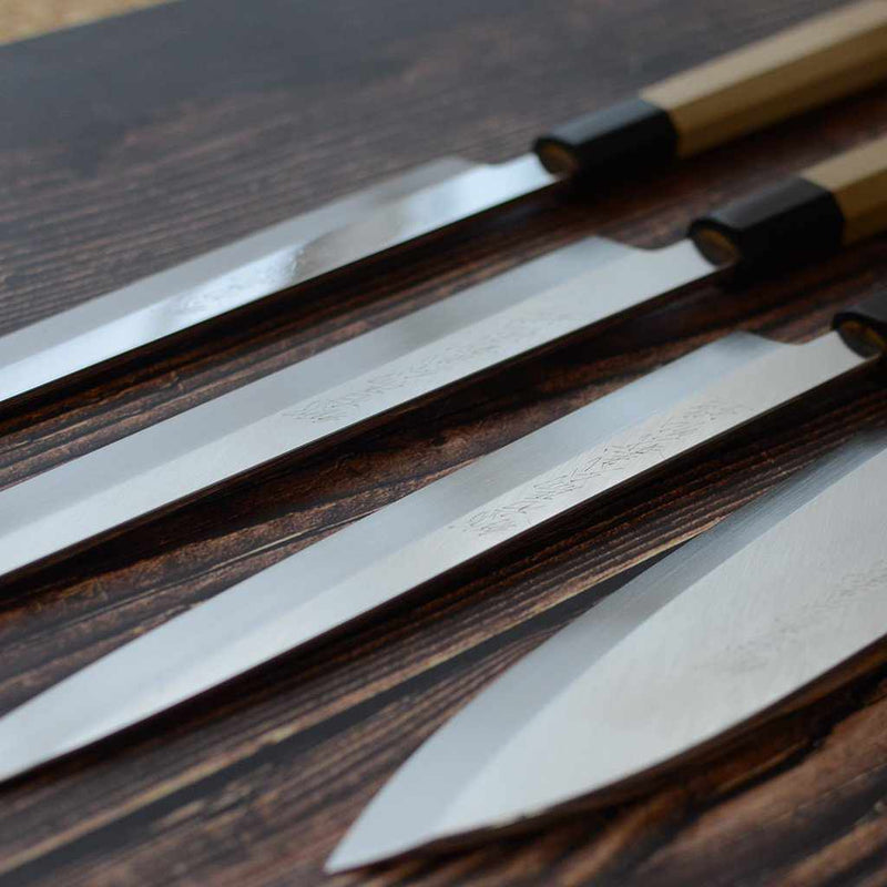 [Kitchen (Chef) มีด] MOV HONYAKI YANAGI มีด (240 มม., 270 มม., 300 มม.) | Sakai Forged Blades | Yamawaki Cutlery